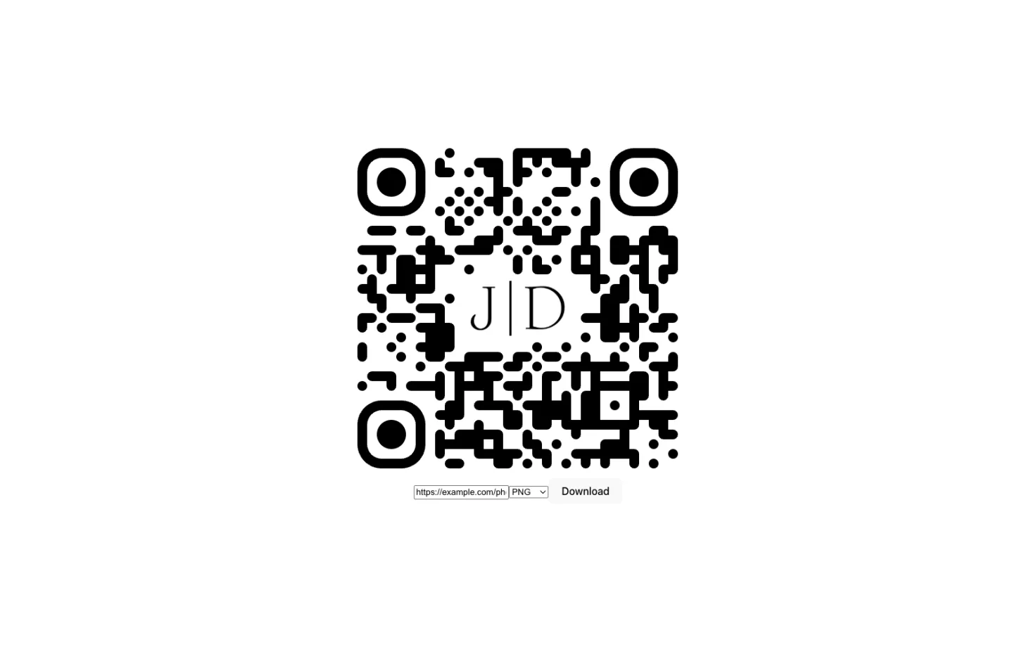 A printed code that's really a magic link — scan it and land in the unlocked, correct-language uploader.